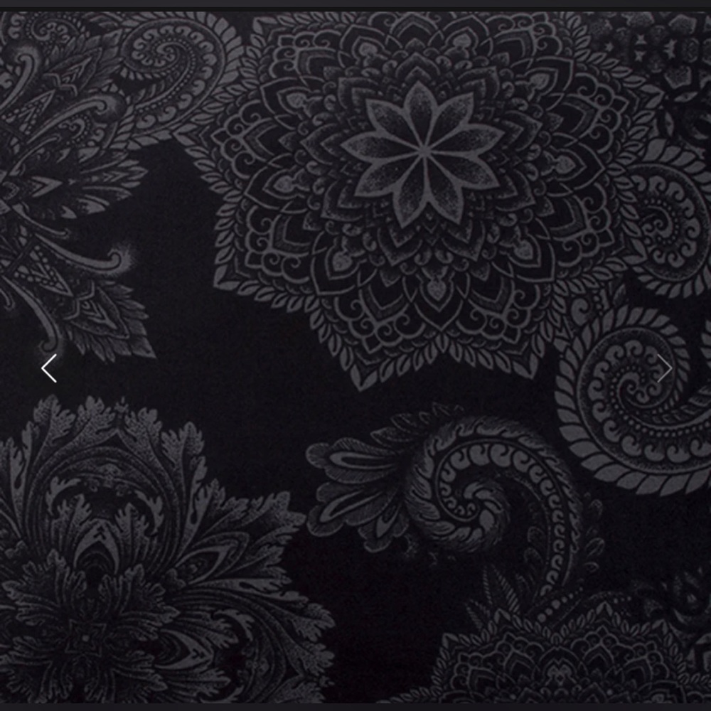 Discontinued Midnight Ink Collection Queen Duvet Cover - Picture 3 of 6